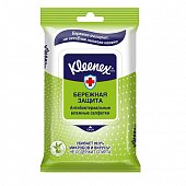 Купить kleenex (клинекс) салфетки влажные антибактериальные 10шт в Павлове