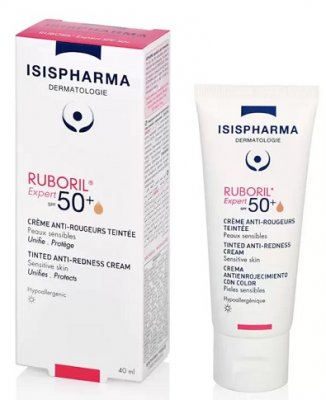Купить isispharma (исис фарма) ruboril expert крем для лица дневной, защитный 40мл spf50 в Павлове