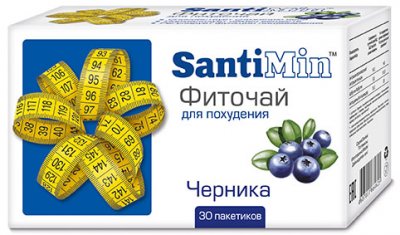 Купить сантимин, черника чай пак №30_бад (фора-фарм, россия) в Павлове