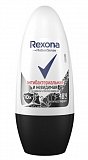 Rexona (Рексона) антиперспирант-шарик Антибактериальная+невидимая на черном и белом, 50мл