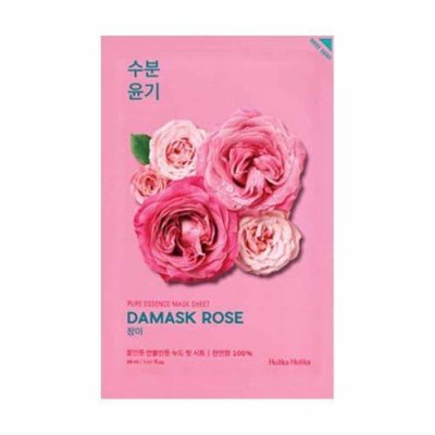 Купить holika holika (холика холика) тканевая маска для лица увлажняющая дамасская роза pure essence, 20мл в Павлове