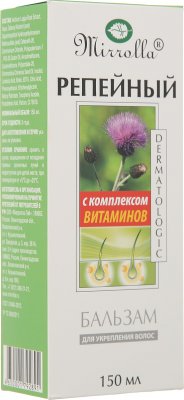 Купить мирролла репейное бальзам для укрепления волос комплекс витаминов 150 мл в Павлове
