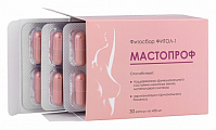 Купить мастопроф фитосбор фитол-1, капсулы 30шт бад в Павлове