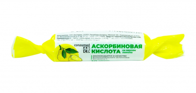 Купить аскорбиновая к-та консумед, тбл 2,6г лимон №10_бад (биотерра ооо, беларусь) в Павлове