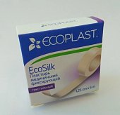 Купить ecoplast ecosilk медицинский фиксирующий текстильный 1,25см х 5м в Павлове