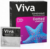 Купить viva (вива) презервативы точечные 3шт в Павлове