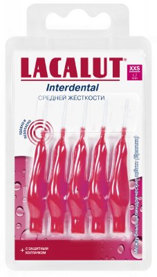 Купить lacalut (лакалют) ершик для зубные, интердентал размер xxs d 1,7мм, 5 шт в Павлове
