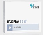 Купить лозартан, таблетки, покрытые пленочной оболочкой 50мг, 30 шт в Павлове