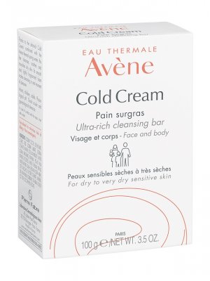 Купить авен (avenе) мыло для лица и тела сверхпитательное с колд кремом 100 г в Павлове