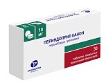 Купить периндоприл канон, таблетки покрытые пленочной оболочкой 10мг, 30 шт в Павлове