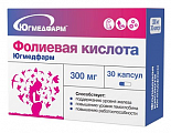 Купить фолиевая кислота югмедфарм, капсулы массой 300мг 30шт бад в Павлове