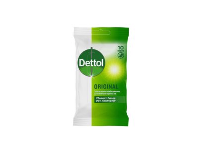 Купить dettol (деттол) салфетки влажные антибактериальные 10шт в Павлове