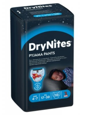 Купить huggies drynites (драйнайтс) трусики одноразовые ночные для мальчиков 4-7 лет, 10 шт в Павлове