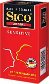 Купить sico (сико) презервативы sensitive контурные 12шт в Павлове