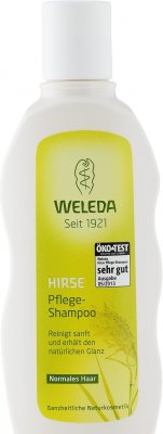 Купить weleda (веледа) шампунь-уход для нормных волос с просом, 190мл в Павлове