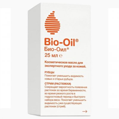 Купить bio-oil (био-оил), масло косметическое против шрамов и растяжек, неровного тона, 25мл в Павлове