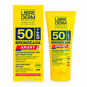 Купить librederm bronzeada sport (либридерм) гель солнцезащитный для лица и тела, 50мл spf50 в Павлове