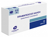 Купить прамипексол канон, таблетки 0.25мг 30шт в Павлове