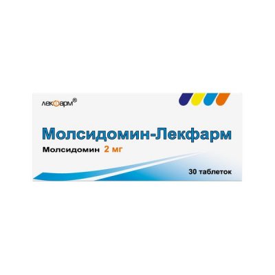 Купить молсидомин-лекфарм, таблетки 2мг 30 шт в Павлове