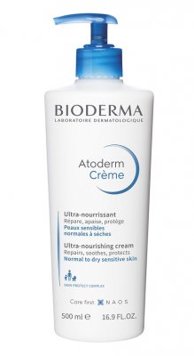 Купить bioderma atoderm (биодерма атодерм) крем для лица и тела с помпой 500мл в Павлове