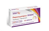 Купить периндоприл плюс, таблетки 0,625мг+2мг, 30 шт в Павлове