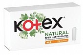 Купить котекс (kotex) тампоны natural нормал, 16 шт в Павлове