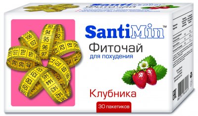 Купить сантимин, клубника чай пак №30_бад (советевропродукт, россия) в Павлове