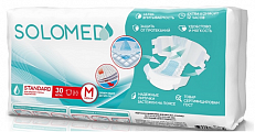 Solomed standard (Соломед стандарт) подгузники для взрослых одноразовые размер М 30шт