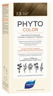 Купить фитосолба фитоколор (phytosolba phyto color) краска для волос оттенок 7,3 золотой блонд в Павлове