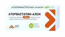 Купить аторвастатин-алси, таблетки, покрытые пленочной оболочкой 10мг, 30 шт в Павлове