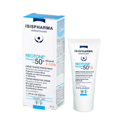 Купить isispharma (исис фарма) neotone prevent крем тонирующий защитный от пигментных пятен 30мл spf50+ в Павлове