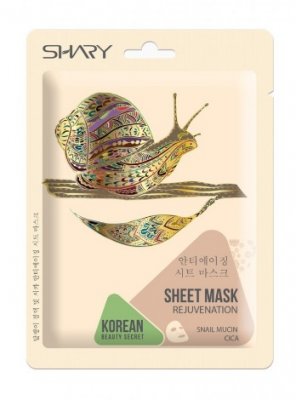 Купить шери (shary) маска-омолаживание для лица с муцином улитки и центеллой азиатской 25г в Павлове