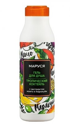 Купить marussia (маруся) гель для душа тропический коктейль, 400 мл в Павлове