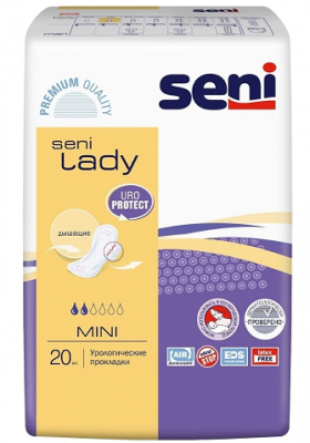 Купить seni lady (сени леди) прокладки урологические мини 20шт в Павлове
