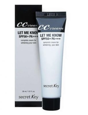 Купить secret key (секрет кей) сс-крем для лица солнцезащитный осветляющий, 30мл spf50 в Павлове