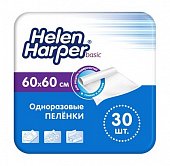 Купить helen harper (хелен харпер) пеленка впитывающая базик 60х60см, 30 шт в Павлове