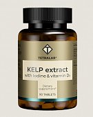 Купить tetralab (тетралаб) ламинарии экстракт с витамином d3, таблетки массой 550мг, 90шт бад в Павлове