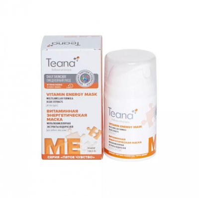 Купить тиана (teana) маска-диспенсер энергетическая витаминная, 50мл в Павлове