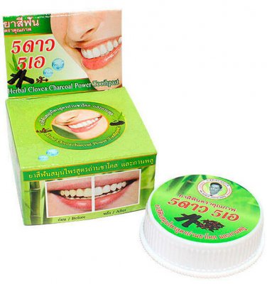 Купить 5 star cosmetic (5 стар косметик) зубная паста травяная с углем бамбука, 25г в Павлове