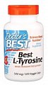 Купить doctor's best (доктор бэст), l-тирозин капсулы массой 620мг, 120 шт бад в Павлове