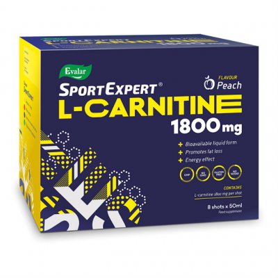 Купить sportexpert (спорт эксперт) l-карнитин 1800мг, раствор для приема внутрь флакон 50 мл, 8 шт в Павлове