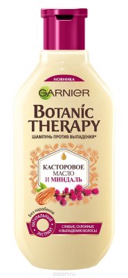 Купить garnier botanic therapy (гарньер) шампунь для волос касторовое масло и миндаль 400мл в Павлове