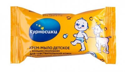 Купить курносики крем-мыло детское с козьим молоком для чувствительной кожи 90г (40409) в Павлове
