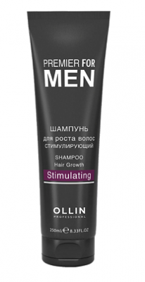 Купить ollin prof premier for men (оллин) шампунь стимулирующий рост волос, 250мл в Павлове