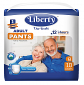 Купить liberty premium pants (либерти премиум пантс) подгузники-трусики для взрослых одноразовые м 10шт в Павлове