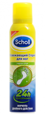 Купить шолл спрей д/ног fresh step, 150мл (scholl consumer products ltd, польша) в Павлове