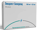 Купить леводопа+бенсеразид, капсулы 100мг+25мг, 100 шт  в Павлове