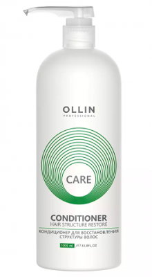 Купить ollin prof care (оллин) кондиционер для восстановления структуры волос, 1000мл в Павлове