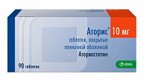 Купить аторис, таблетки, покрытые пленочной оболочкой 10мг, 90 шт в Павлове
