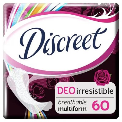 Купить discreet (дискрит) прокладки део иресист мультиформ 60шт в Павлове